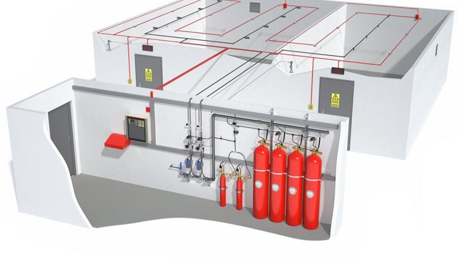 Clean Agent Gas Suppression Systems